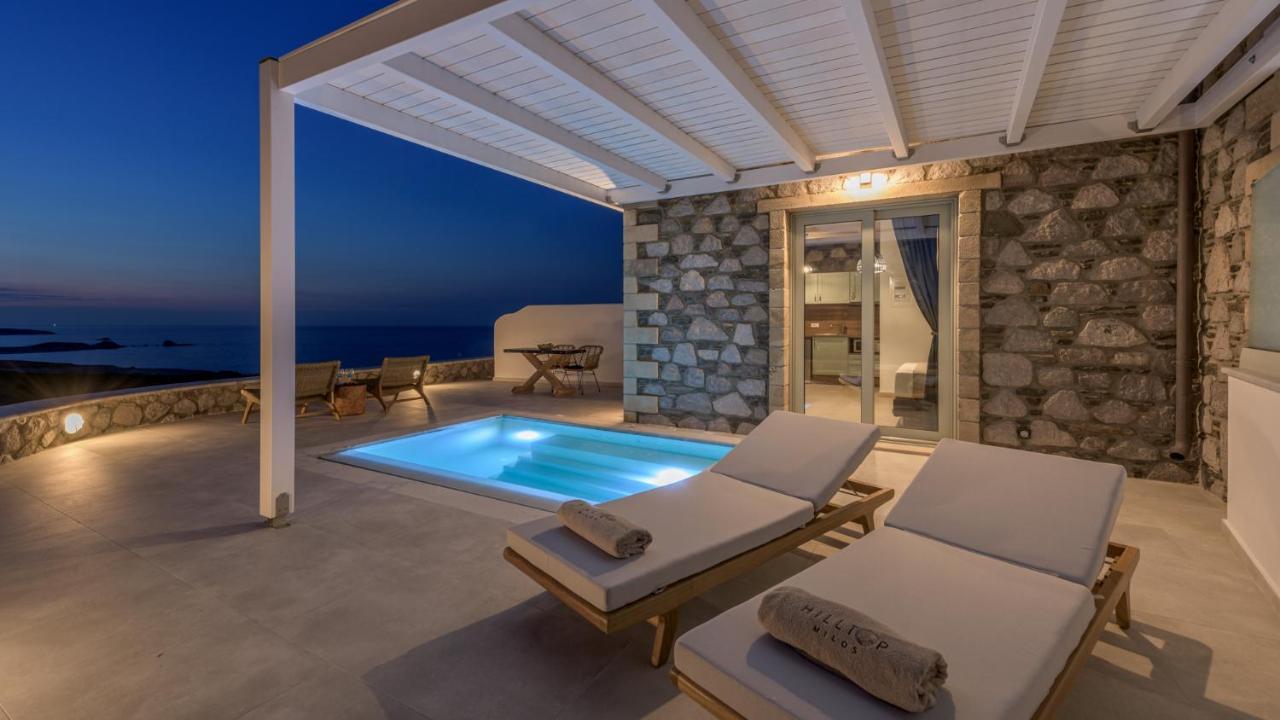 Thea Sunset Suites Mytakas Ngoại thất bức ảnh