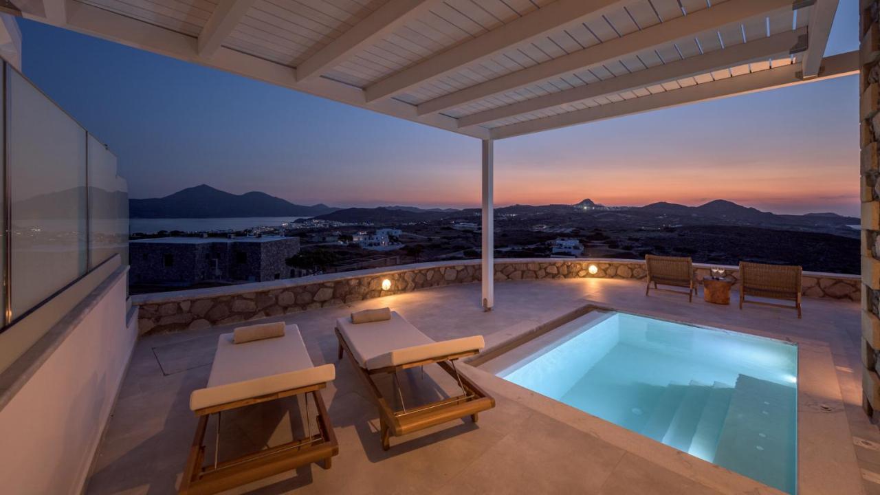 Thea Sunset Suites Mytakas Ngoại thất bức ảnh